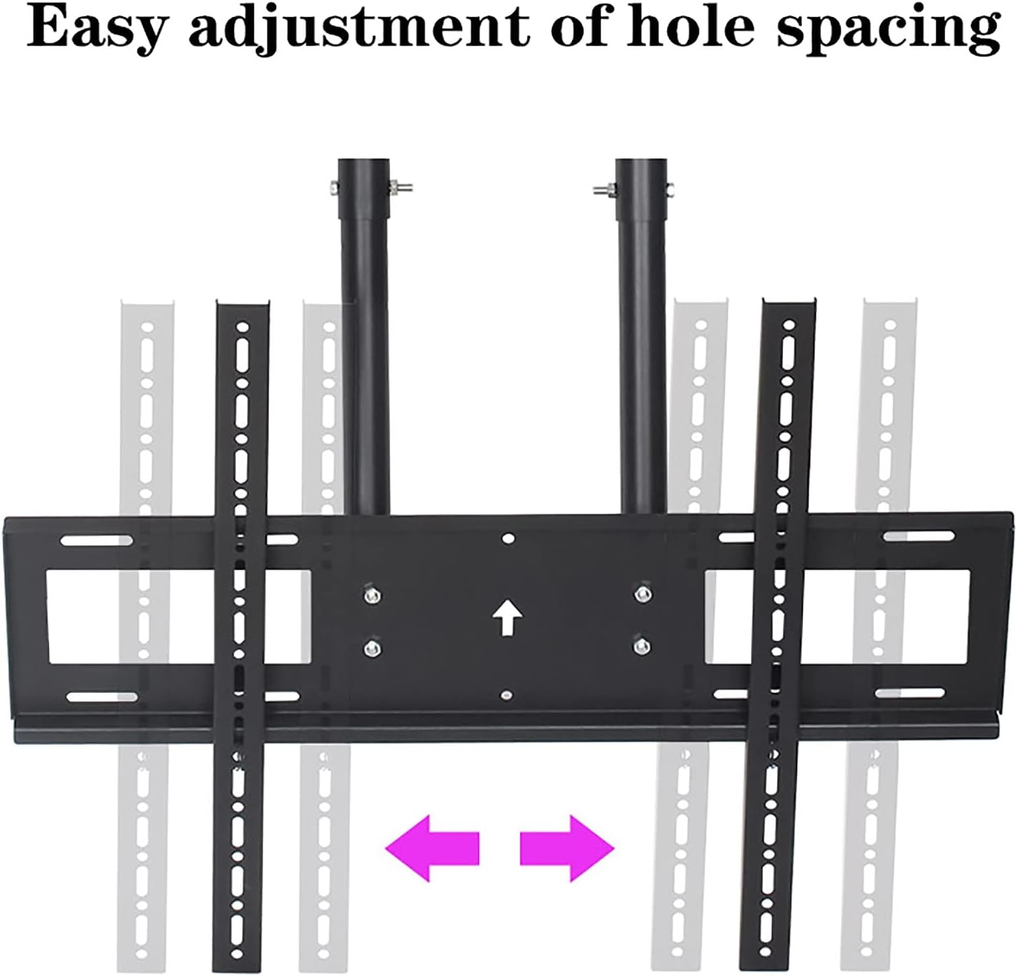 TV Stand tv Wall Mount TV Ceiling Mount, Adjustable TV Bracket Fits Most Flat Screen Display 60 to 100 Inch, Multiple Patterns,