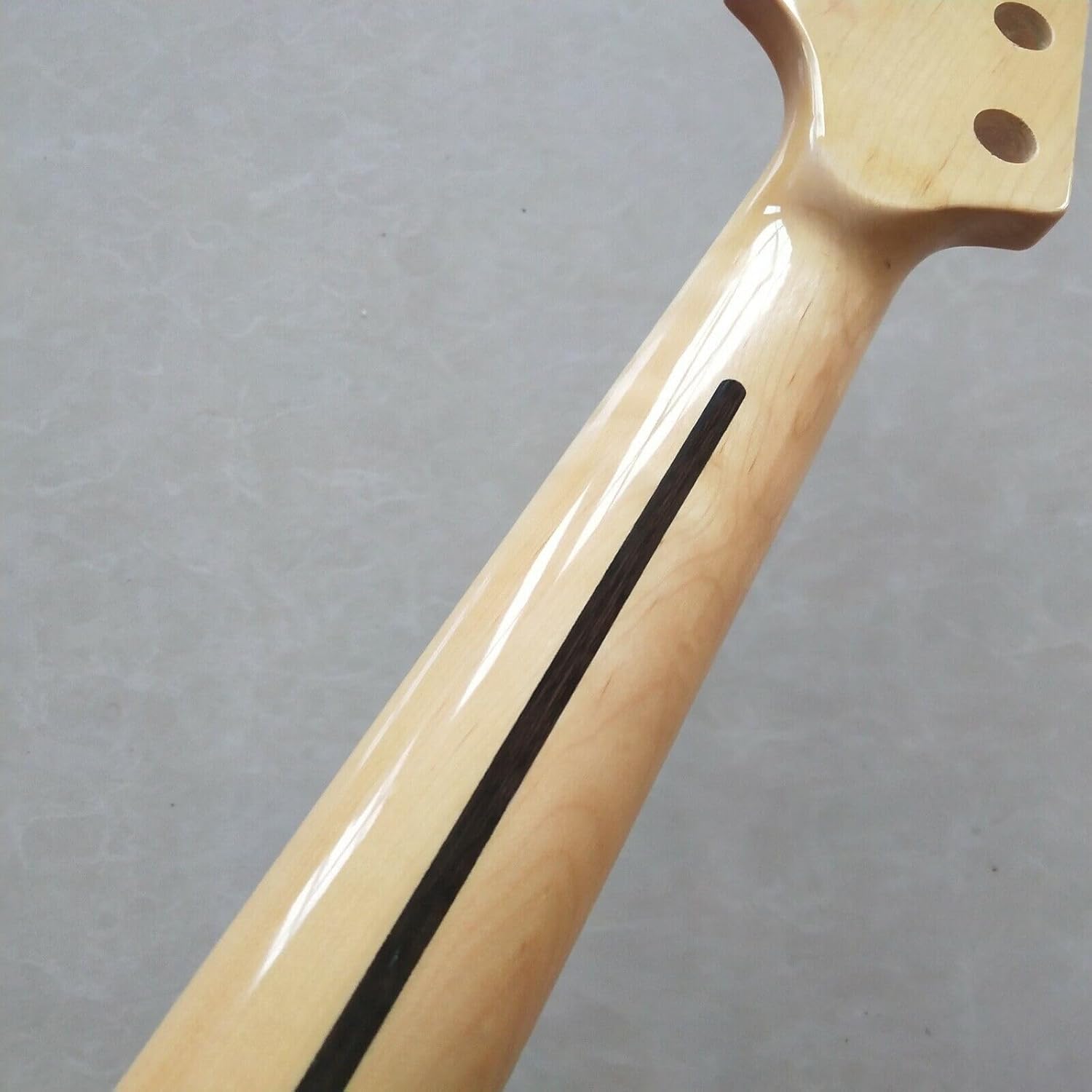 5 String Bass Guitar Neck 20 Fret Maple Rosewood Fingerboard Inlay Replacement Parts