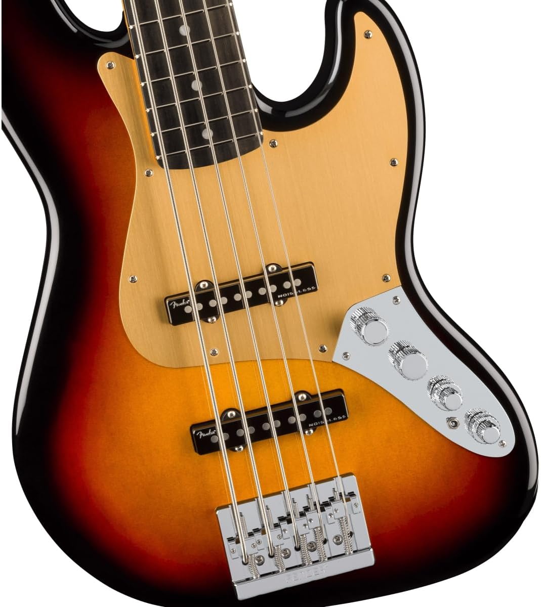 Fender American Ultra II Jazz Bass V - Ultraburst, Ebony Fingerboard