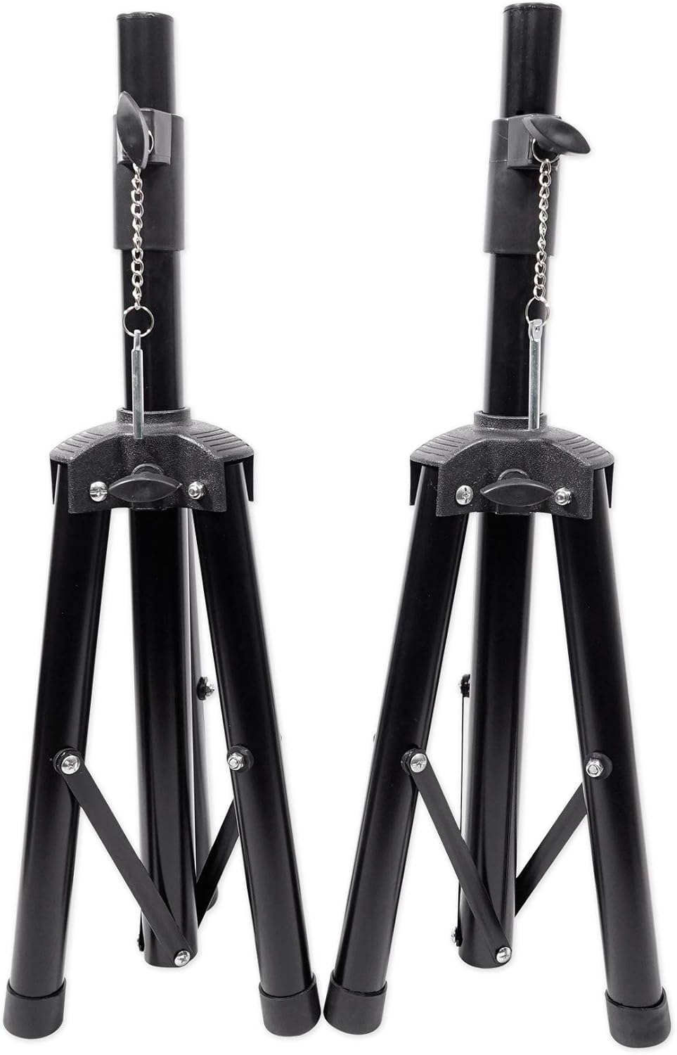 Rockville RPG082K Bundle: Dual 8 in Powered PA Speakers with Bluetooth, Mic, Stands, and Cables, ROCKBOOTH DJ Event Facade with Table, Bag, and Scrims, 2-Items