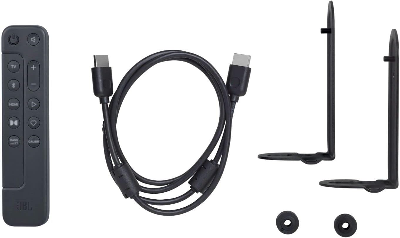 JBL JBLBAR300PROBLKAM-Z 5.0-Ch Compact All-In-One Soundbar - Certified Refurbished