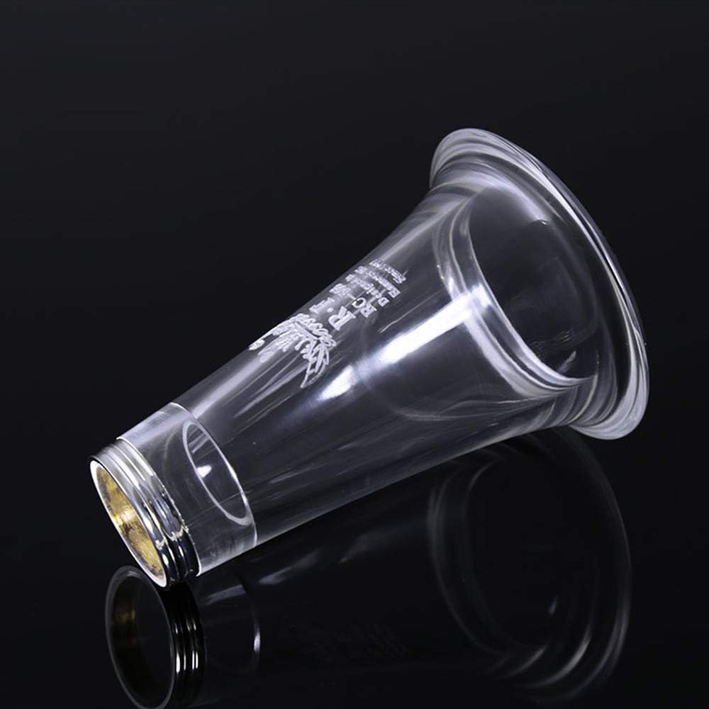 clarinet professional performance level 506 acrylic transparent body ABS silver plated 18 keys 4 rings G tone