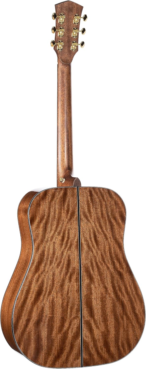 Cort 6 String Acoustic-Electric Guitar, Right, Natural, Full (GOLDD6-A-U)