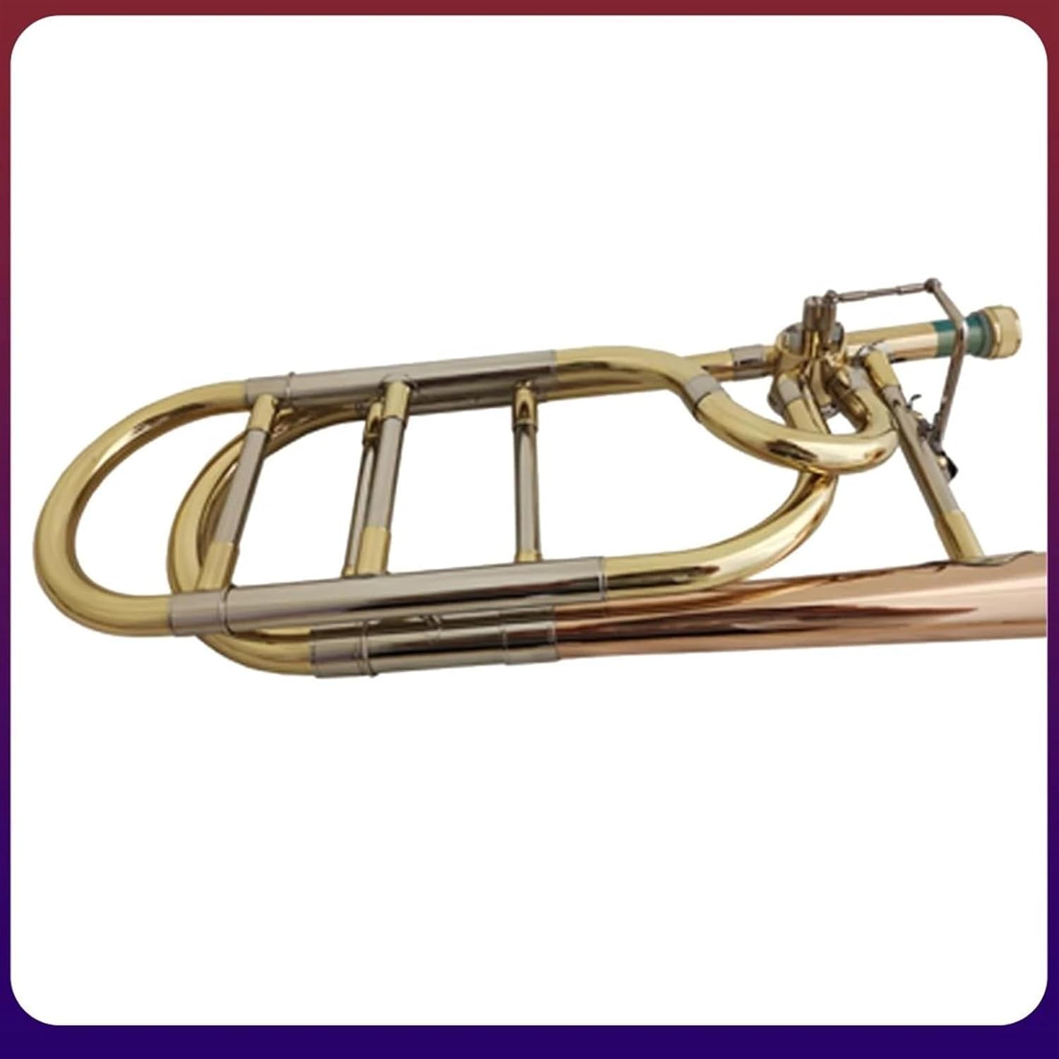 Professionals euphonium Musical Instruments Tenor Trombone Rose Brass Bb Tone F Attachment With Case Mouthpiece
