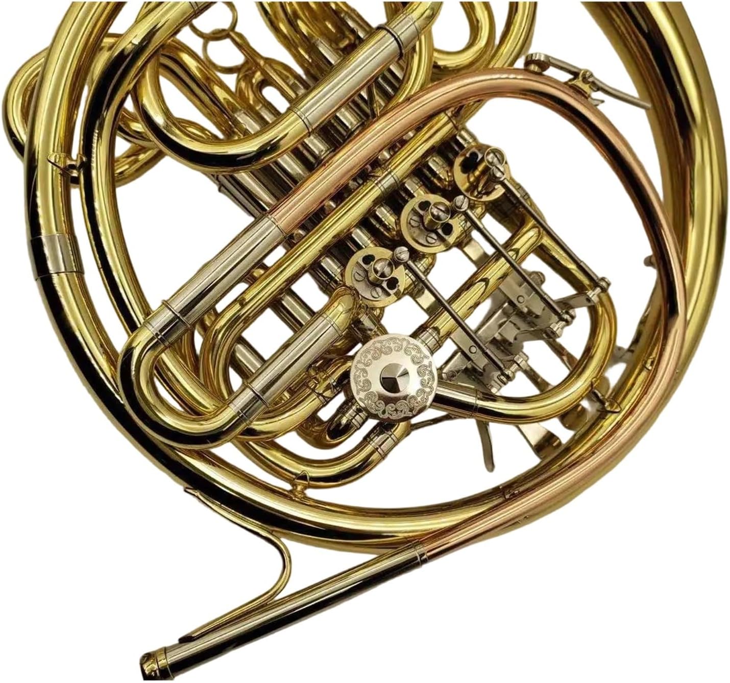 4 Key French Horn French Horn B F 4 Key Gold Double Brass Solid Professional Instrument With Case