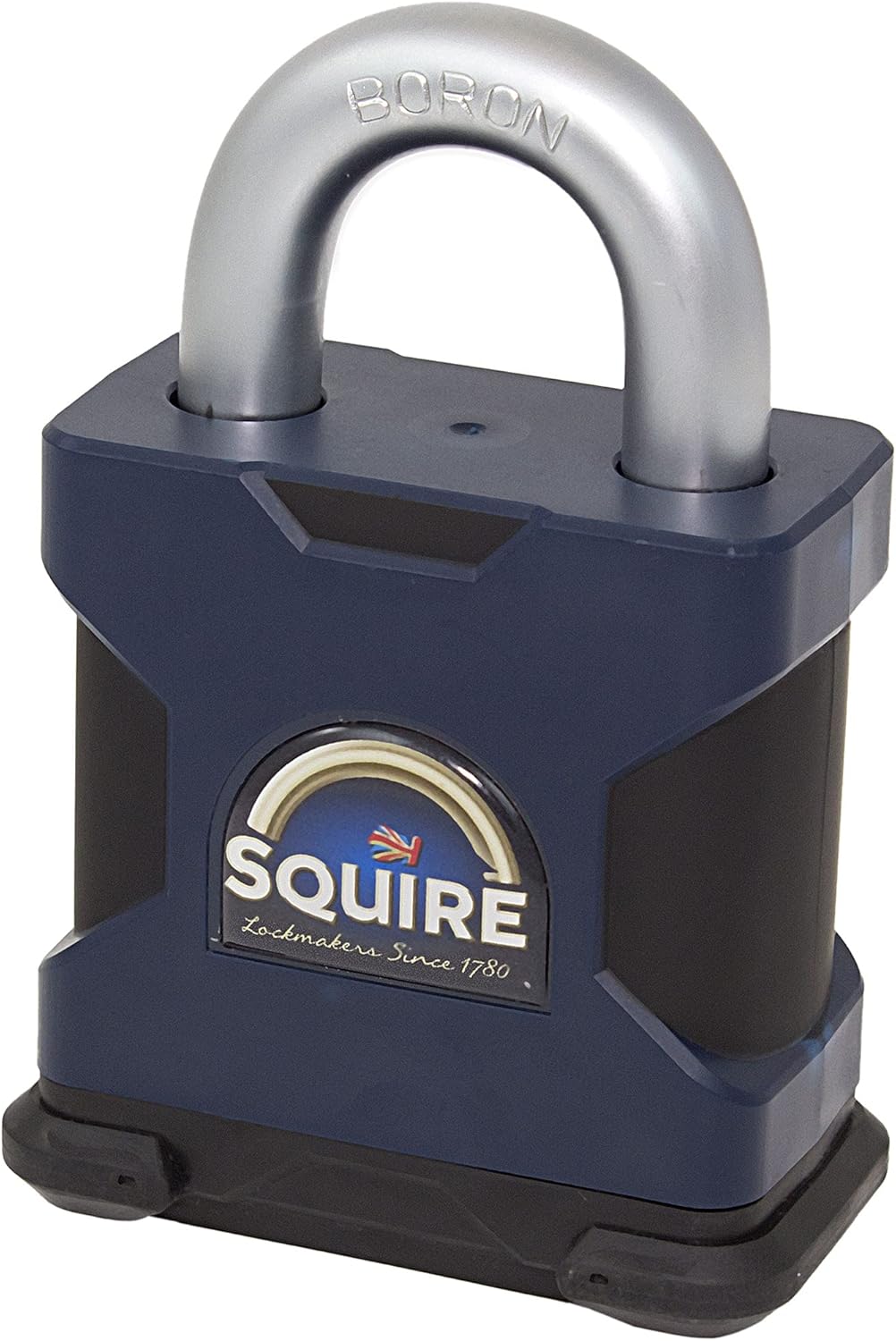 Squire SS65S Henry Stronghold 6 Pin S Cylinder Open Shackle Steel Padlock, 65 mm (Length)
