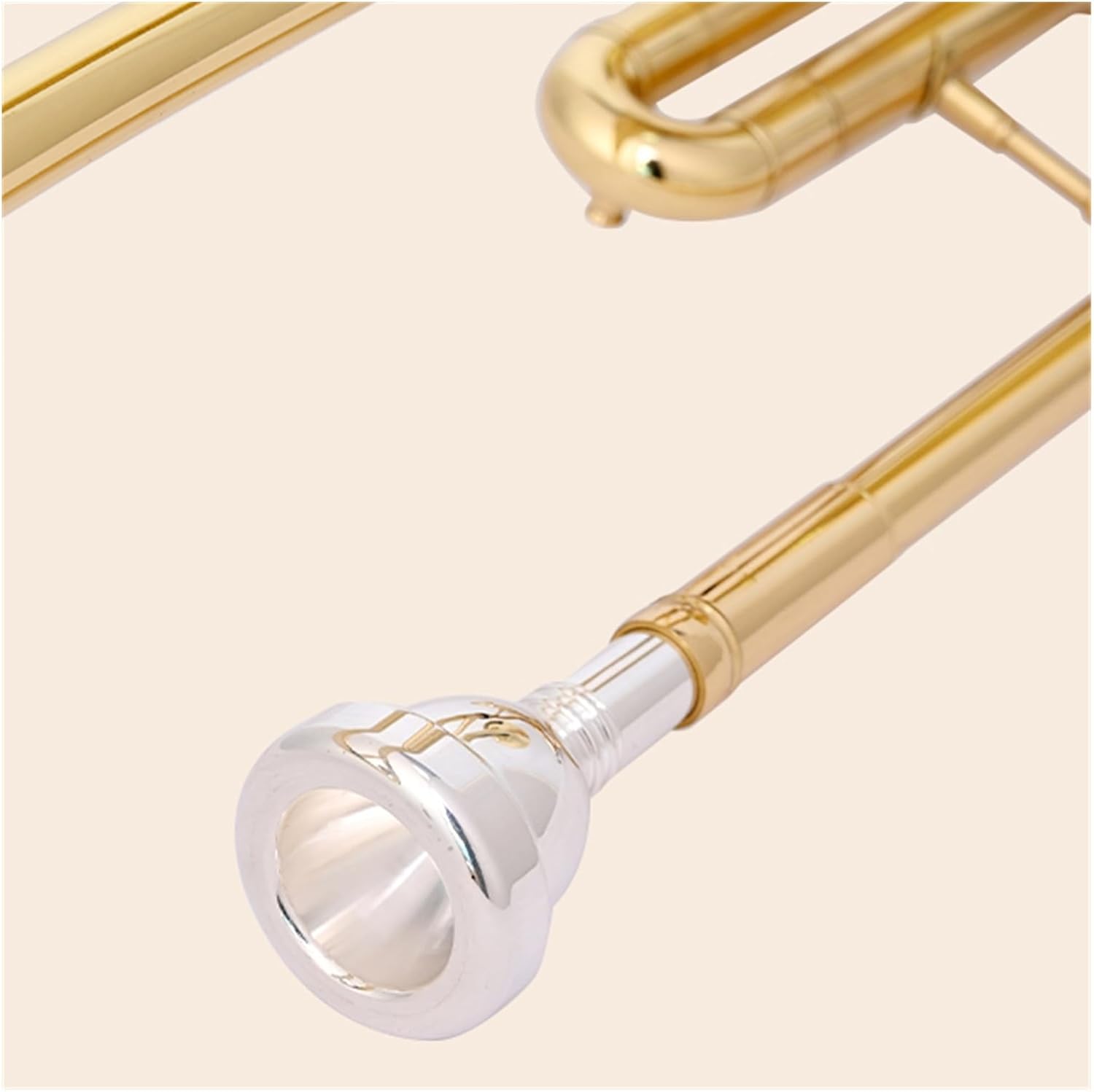B flat tenor trombone beginner professional instrument