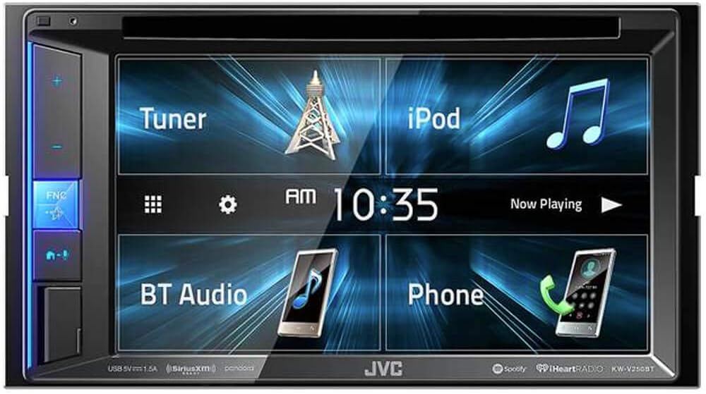 JVC KW-V250BT (Refurbished) DVD Receiver