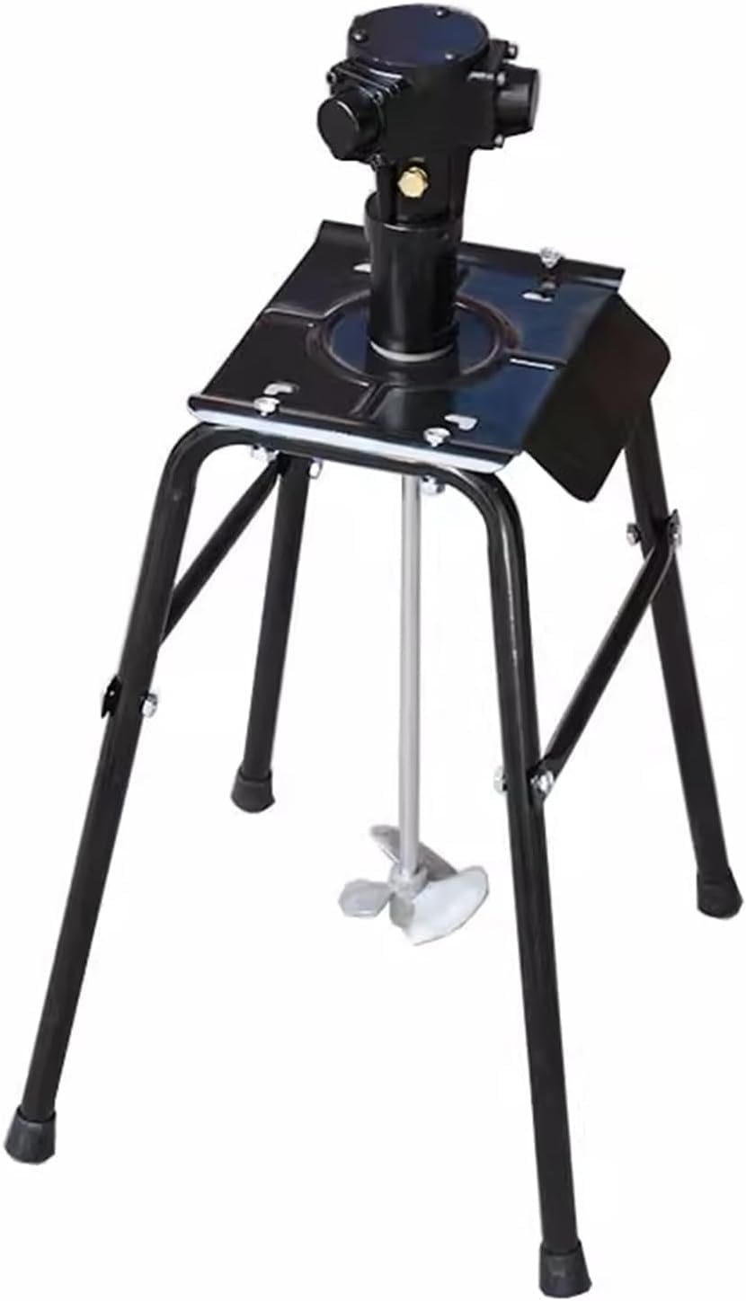 5 Gallon 20L Air Agitator Blender Stirrer, 1/8HP Pneumatic Paint Mixer Machine, Lifting Platform Paint Coating Mixer Stirring Machine, for Ink Dissolver Agitator Paint Coat(
