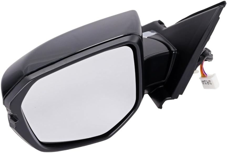 KarParts360 For Honda Civic 2017 18 19 20 2021 Door Mirror Driver Side | Power | Heated | Paintable | Manual Folding | Touring Model | w/Signal Light | Excluded Memory | HO1320327 | 76258TBCA21ZA-PFM