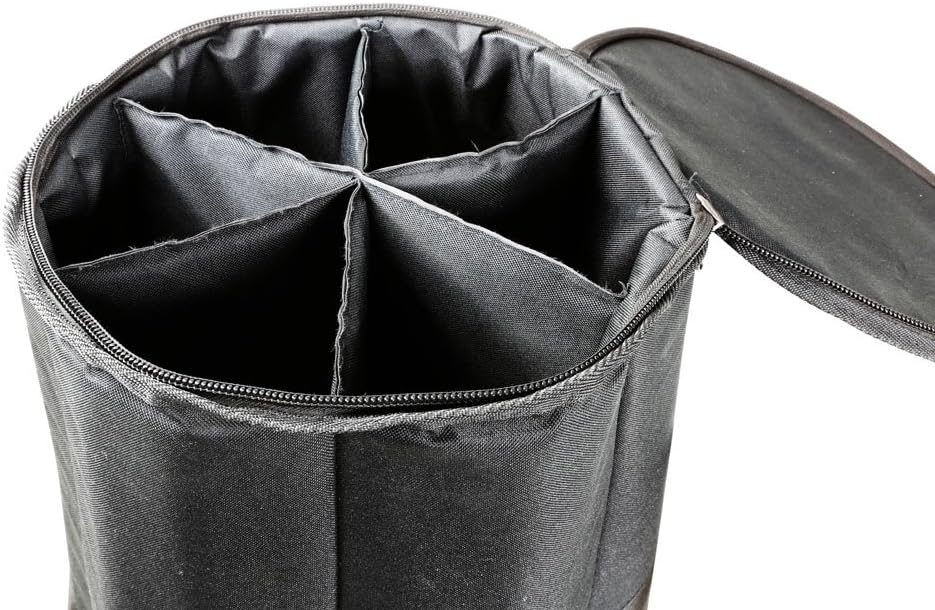 Gravity BGMS 6 B Transport Bag for 6 Microphone Stands (GBGMS6B),Black