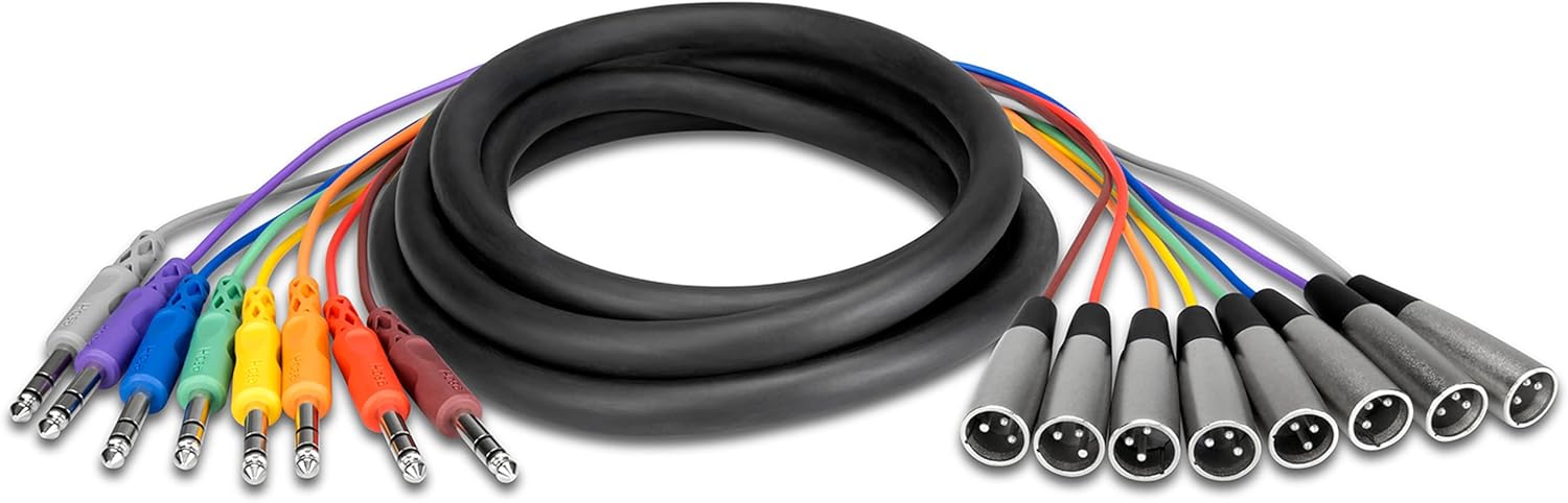 Hosa STX-807M Balanced Snake, 1/4