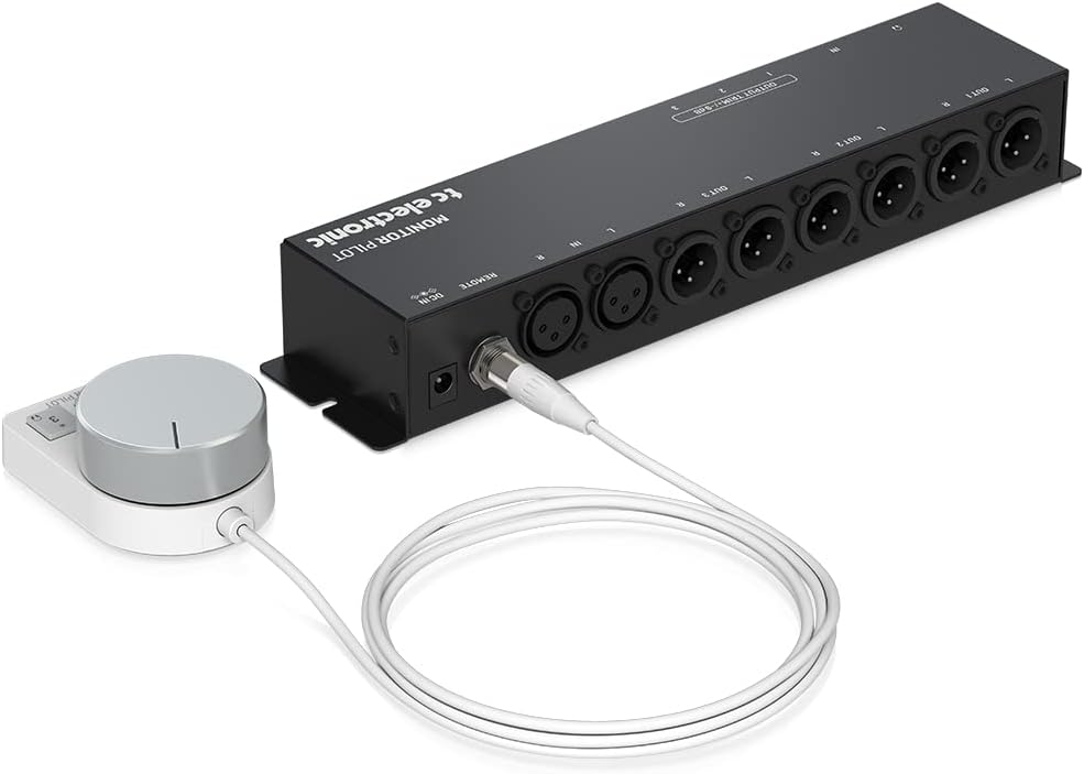 TC Electronic Monitor Speaker and Subwoofer Part, Silver/Black Pilot