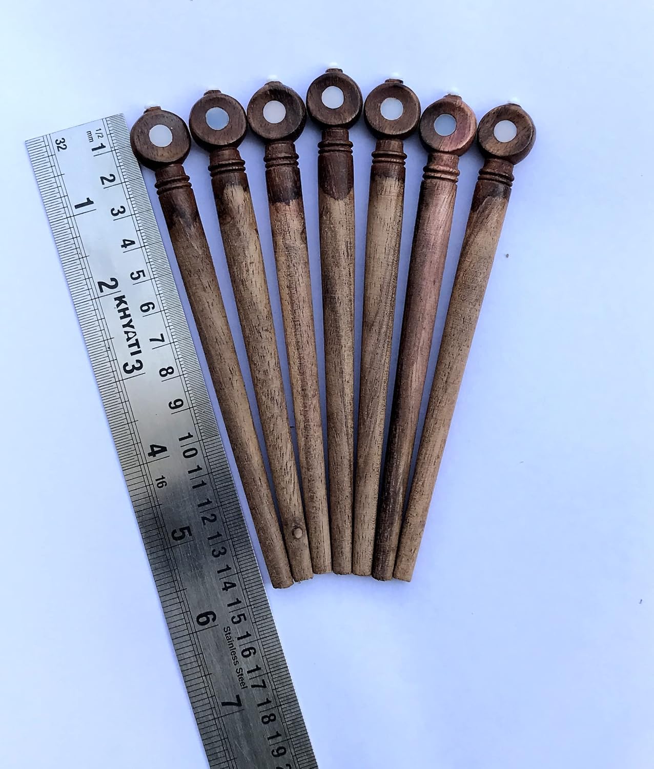 Sympathetic Peg for Sitar Set of 7 Tarabh or taraf khunti