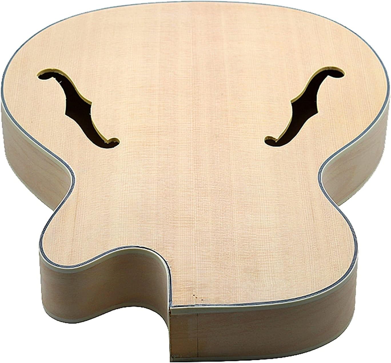 DIY Guitar Kits Jazz Guitar Body Sound Barrel Maple Wood Back Spruce Panel Composite Splint