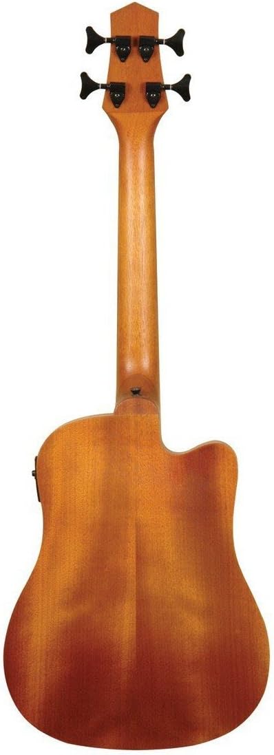 Gold Tone Left Hand Micro Fretless Bass Guitar w/Gig Bag