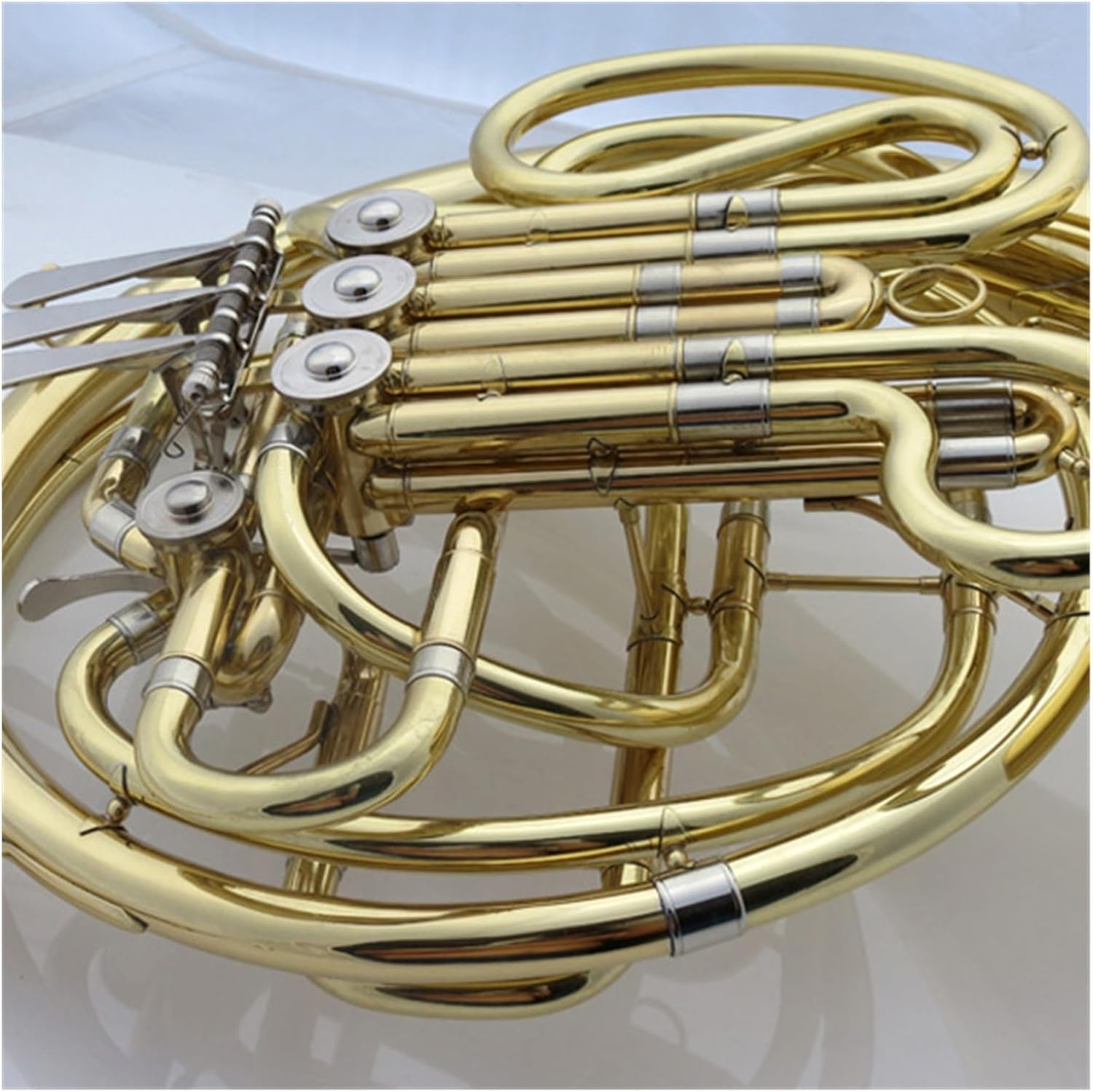 Brass Horn Instrument B Flat Beginner Playing