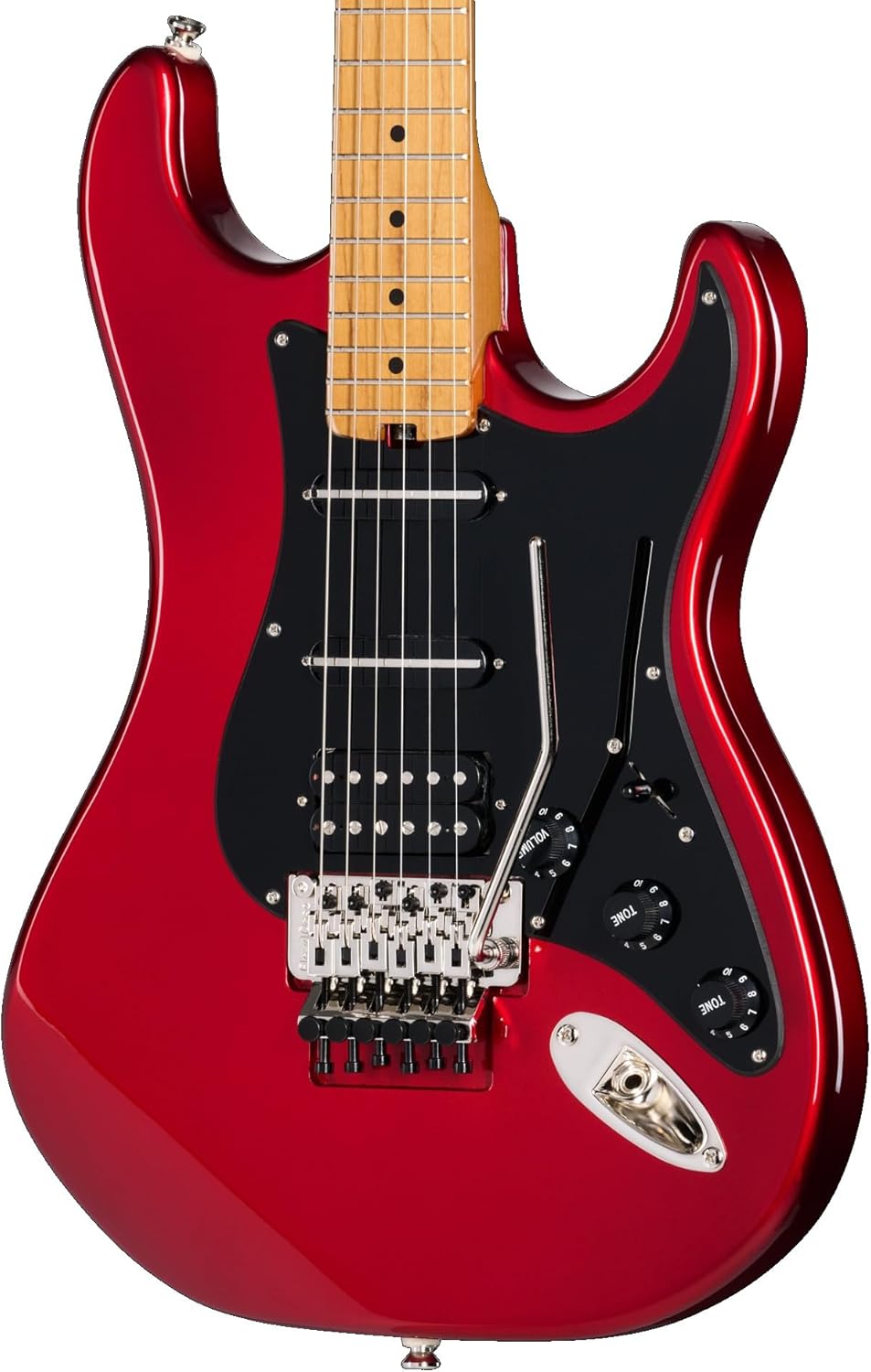 Kramer Pacer Deluxe, Ruby Red Metallic with Bag