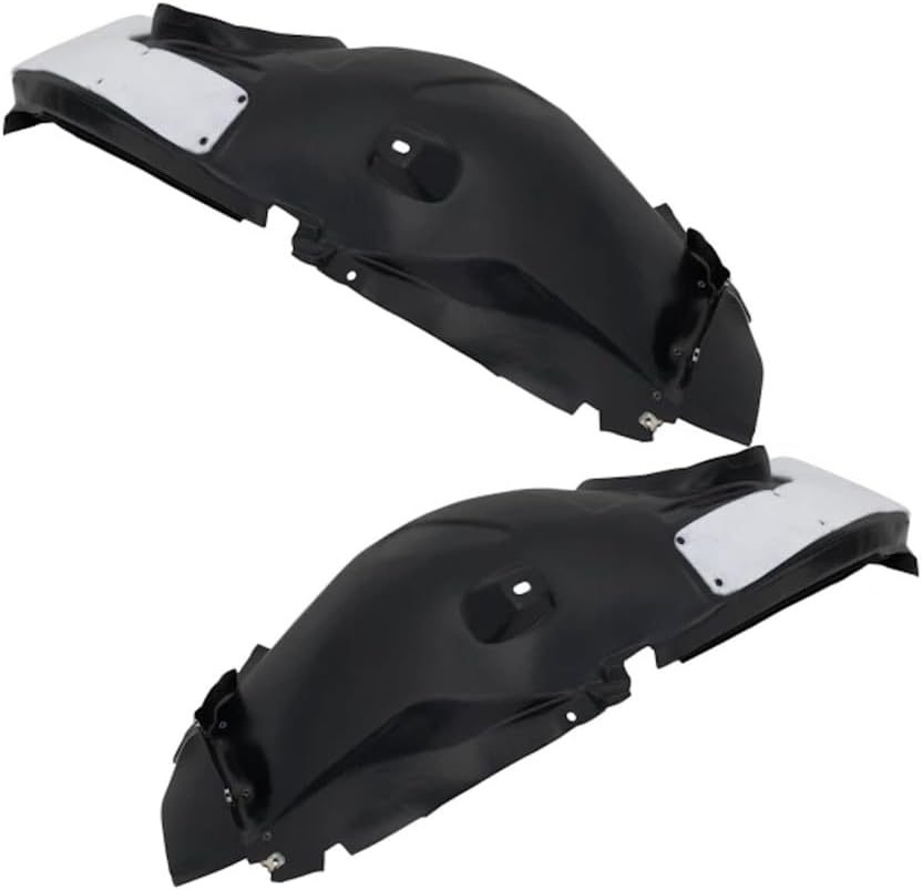 KarParts360 For Ford Focus 2012-2018 Fender Liner Driver And Passenger Side | Pair | Front | Made Of Plastic | Replacement For FO1248150, FO1249150 | AM5Z16103B, AM5Z16102B