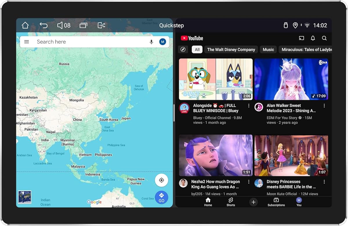 JOYING Single Din Touchscreen Radio 11.5