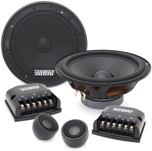 Sundown Audio E-6.5CS 6.5'' 100W RMS Component Set, E65CS