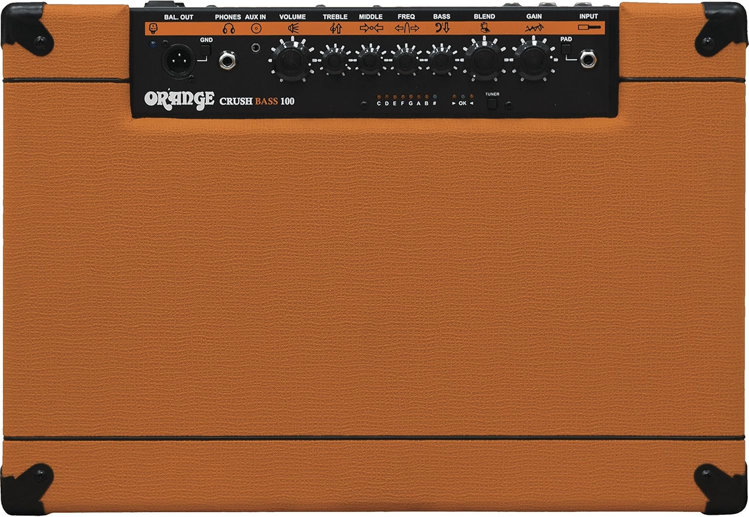 Orange Crush Bass 100W Bass Guitar Combo Amp, Orange