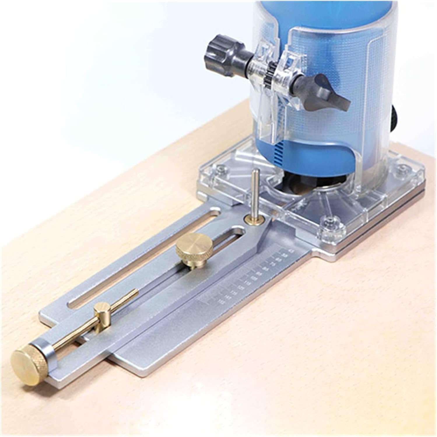 Electric Wood Guitar Trimming Machine Sound Hole Inlaid Slotted Base Neck Steel Bar Slotting Tool Guitar Making Tools kit