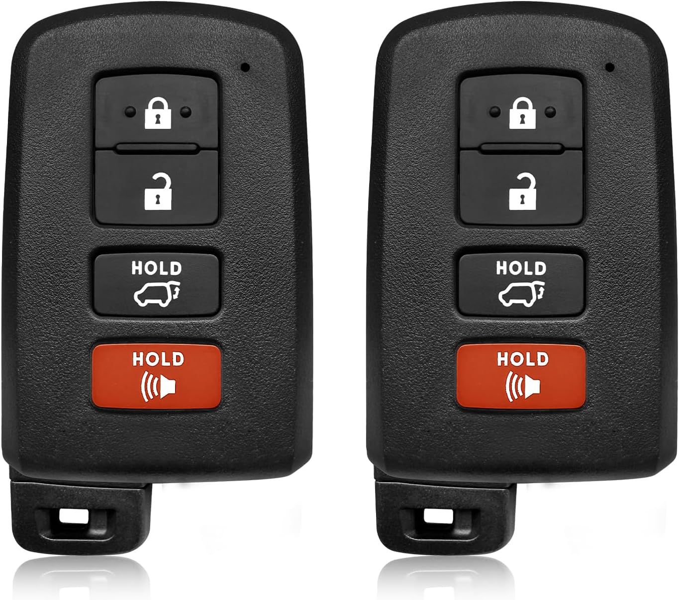2 Keylessbest Replacement for 2013 2014 2015 2016 2017 2018 Smart Proximity Toyota RAV4 GNE 281451-0020 Board Key Fob HYQ14FBA 314.3MHz 4 Buttons
