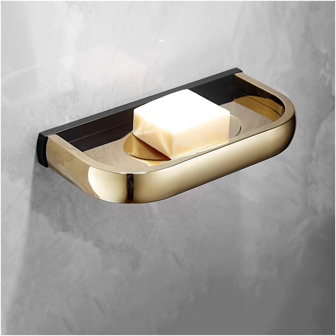 Shower Shelves Bath Hardware Set, Towel Hanger, Paper Holder, Toilet Brush Holder Bathing Accessories (Color : Soap Dish)