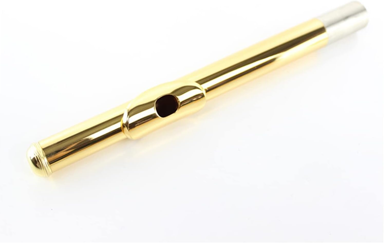 Flutes Musical Instrument Wind Instrument Gold-Plated 17-Hole Open-Hole C-Tune Flute White Copper Gold Key B Tail E Key Gold Flute