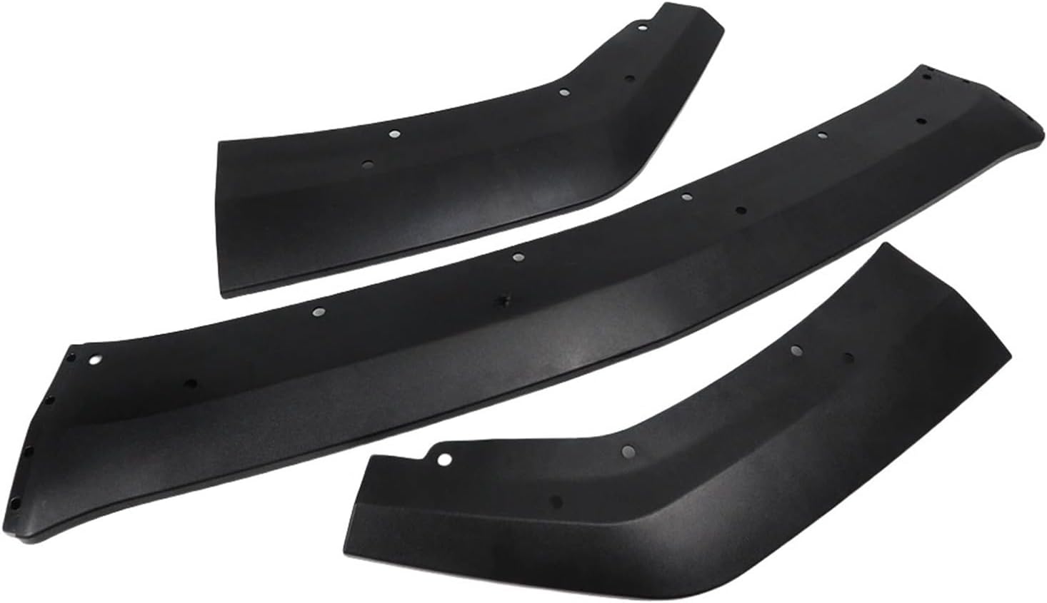 Black Compatible For Ford Mustang S650 GT Ecoboost 2024 Car Front Bumper Lower Lip Spoiler Splitter Body Kit Guard Diffuser Accessories