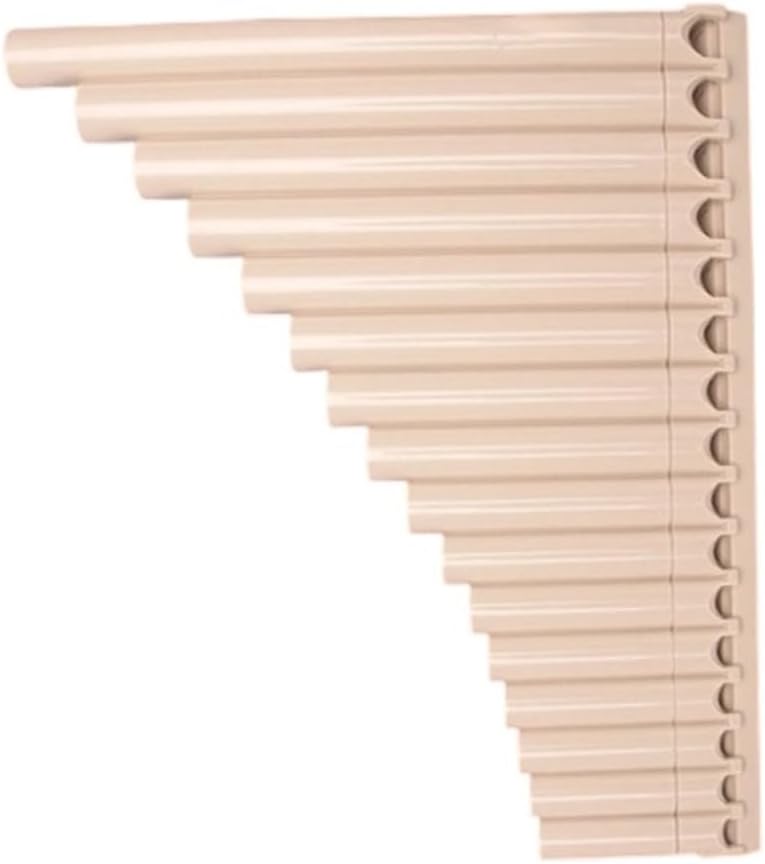 25 Pipe C Key Pan Flute Easy To Learn 16 18 Pipe Teaching Special Pan Flute Beginner C Wind Instrument(16 white 2)