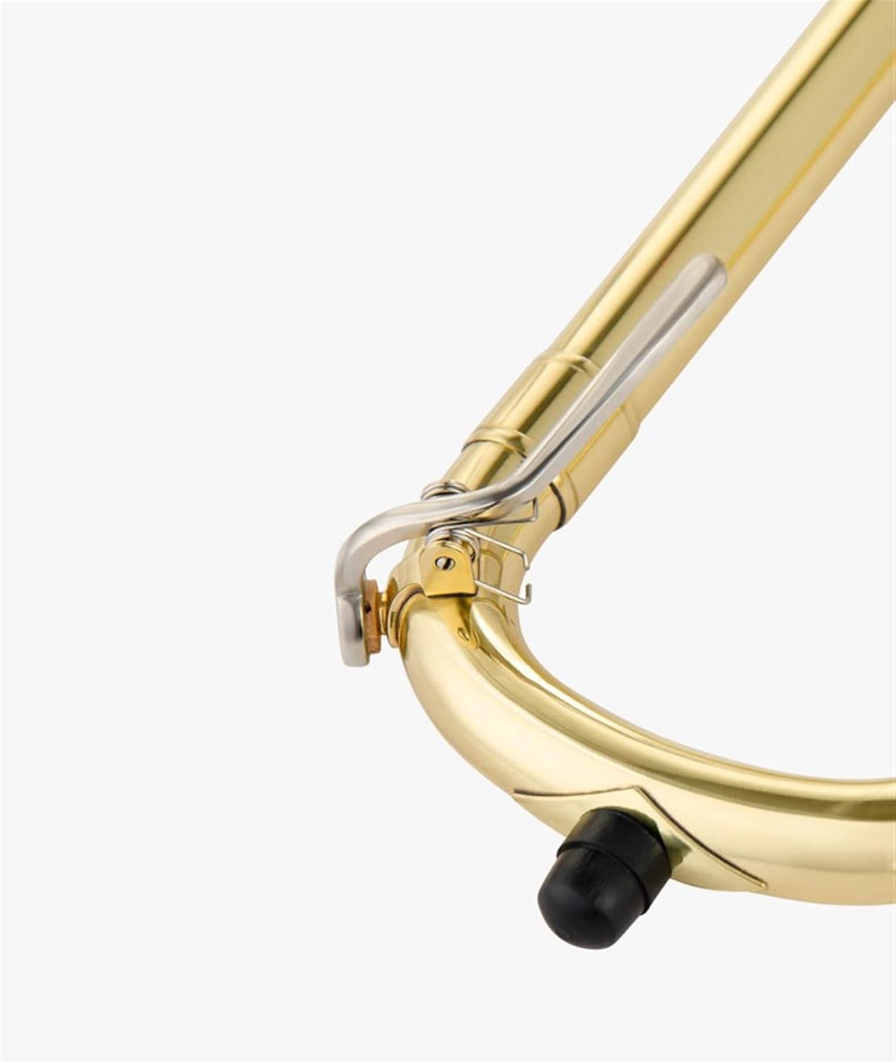 Student Trombone B-Flat Trombone Brass Instrument for Children and Adults Trombone Kit (Color : Gold)