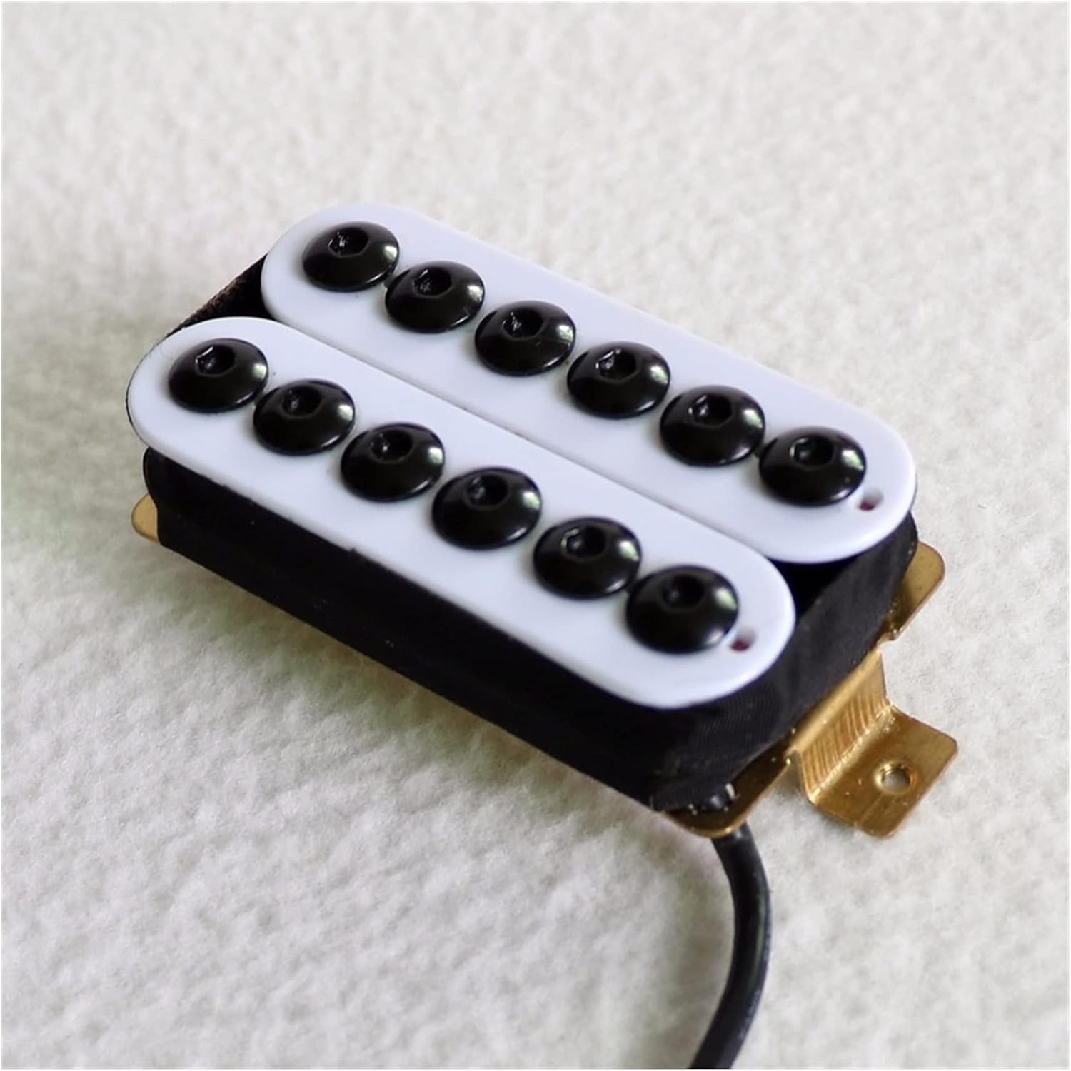 White Color Adjustable Hex Pole Piece Humbucking Guitar Pickups Electric Guitar Pickups