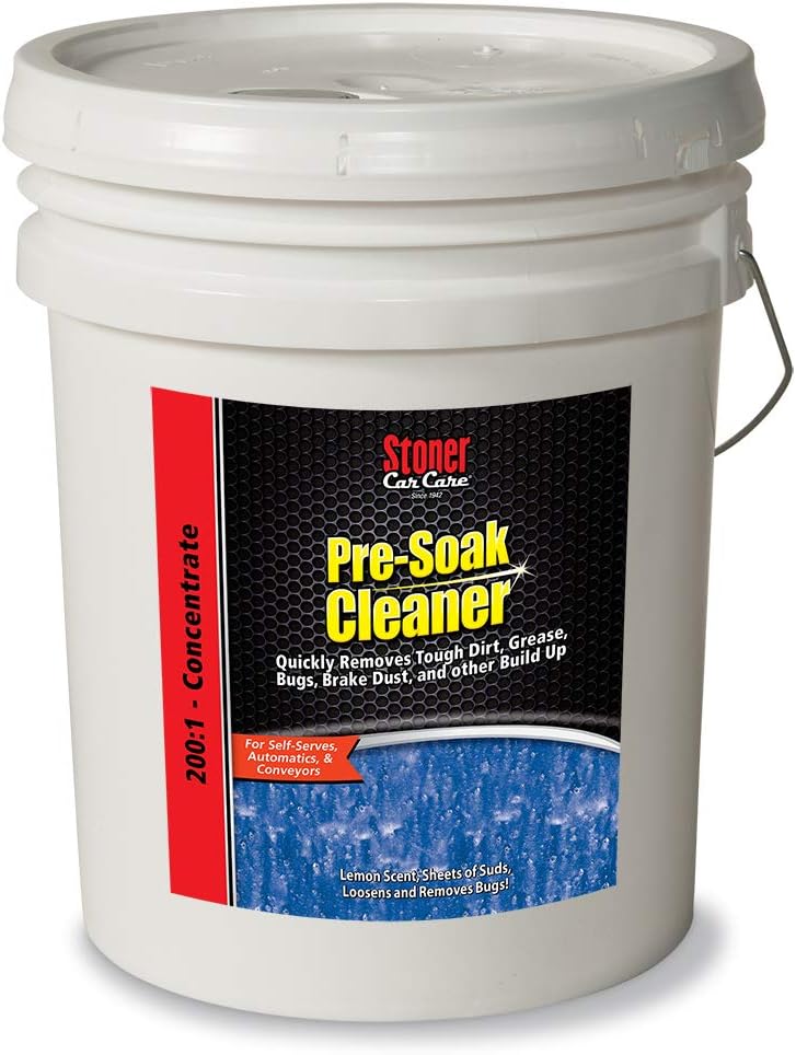 Stoner Car Care Pro 91237 Pre-Soak Cleaner Concentrated Detergent - 5-Gallon