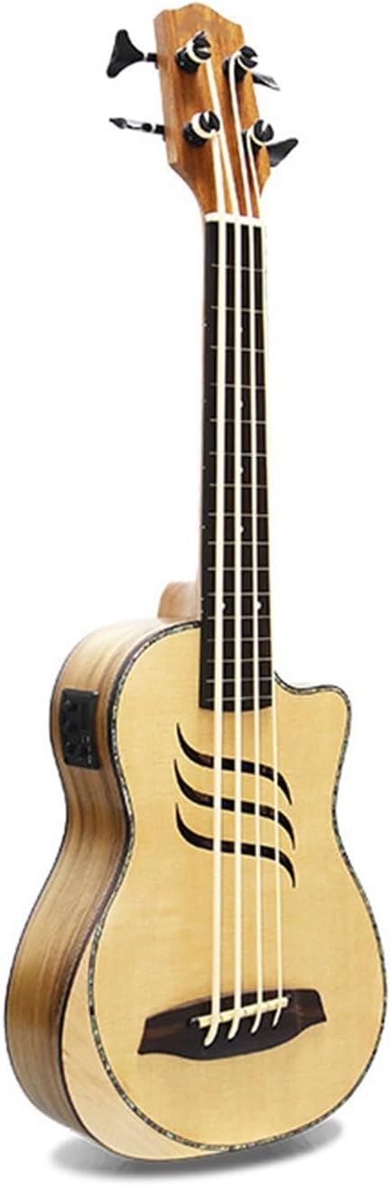 Adult Ukulele 30-inch Spruce Acacia Wood Surface Single Wood Color Matte Light Box Ukulele Bass Adult Small Guitar
