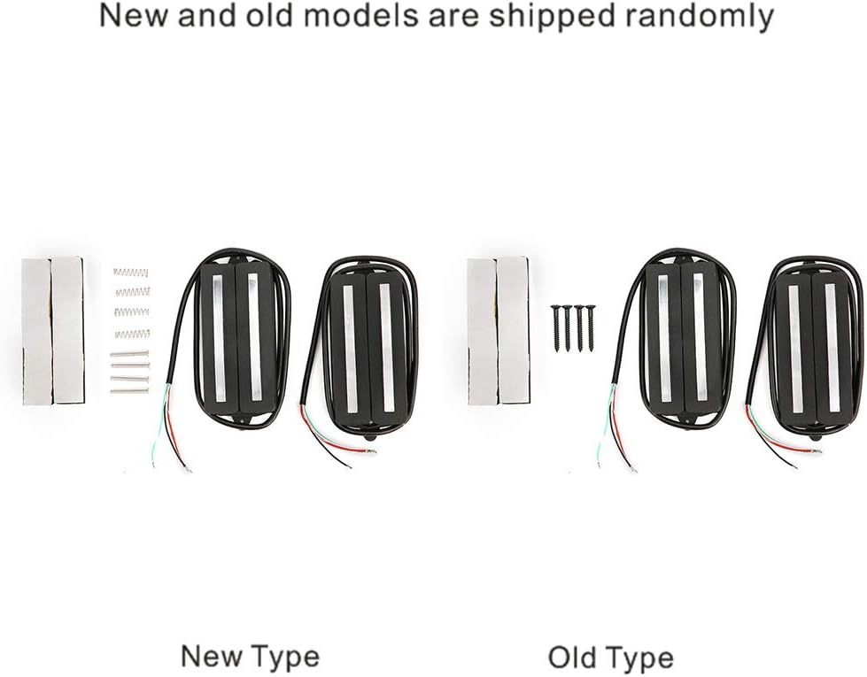 Dual Rail Electric Guitar Pickups 7 - String, 5 Core Wire Musical Instrument Accessories - High Bass Response, Durable Construction, Easy Installation for Guitar and Pedal Steel