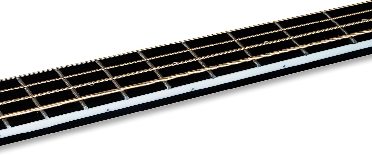 TARIO Left-handed 4 String Electric Acoustic Bass spruce top Mahogany back & sides (left hand)