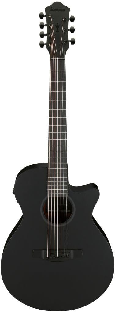 Ibanez AEG721 7-string Acoustic-electric Guitar - Black Out