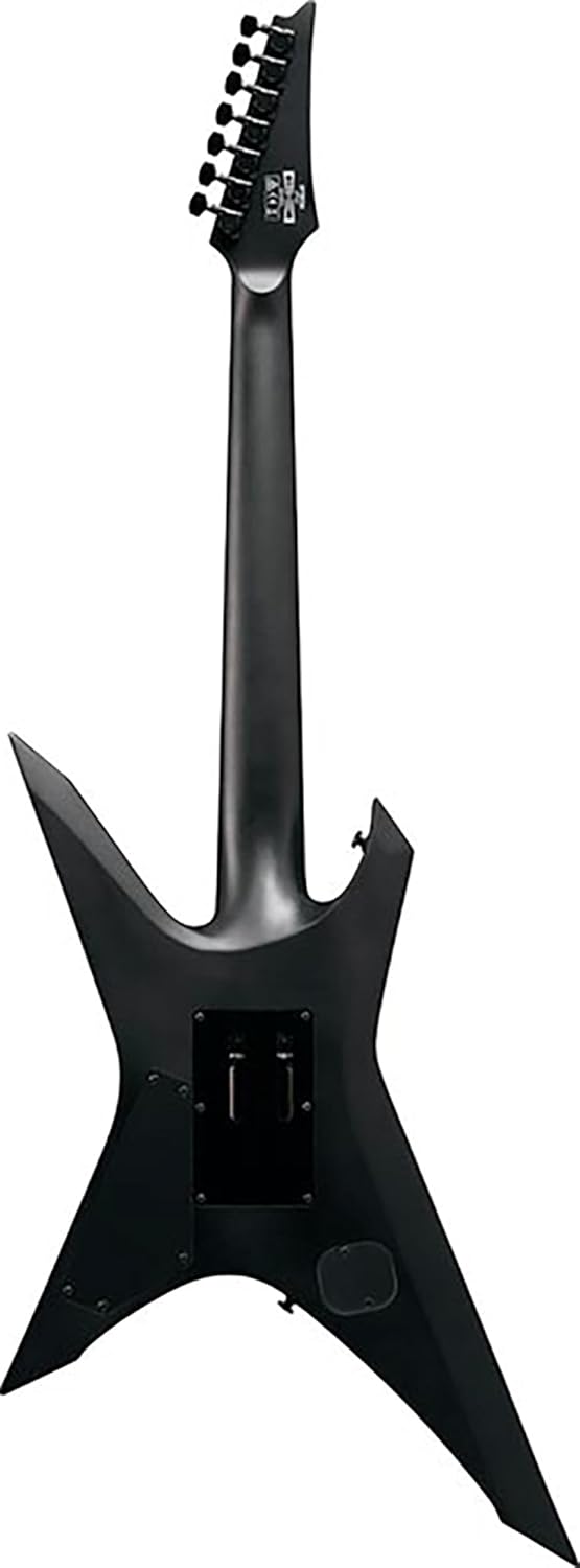 Ibanez XPTB720 X Iron Label 7-String Electric Guitar - Black Flat Bundle with Gig Bag, Tuner, Cable, Picks, Austin Bazaar Instructional DVD, and Polishing Cloth