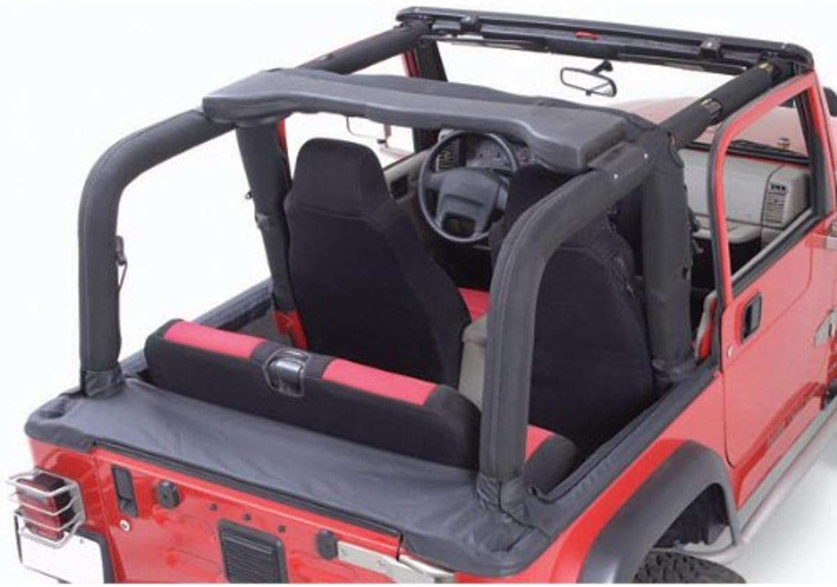 Rugged Ridge 13611.15 Roll Bar Cover Kit, Full; 92-95 Jeep Wrangler YJ