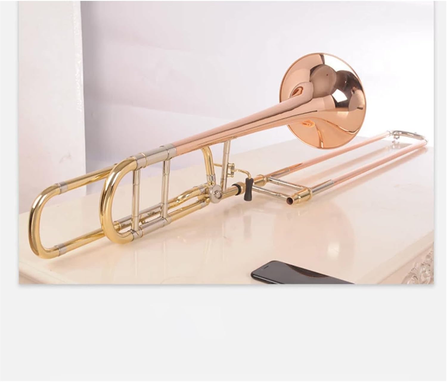 Professionals euphonium B Flat To F Key Transposition Tenor Trombone Phosphor Bronze Bass Trombone Wind Instrument