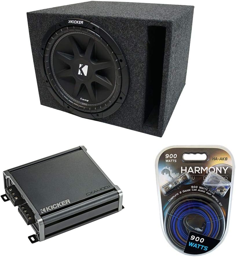 Harmony Audio HA-AK8 Universal Car Stereo Complete 8 Gauge 900W Amp Kit, 43C104-N 10