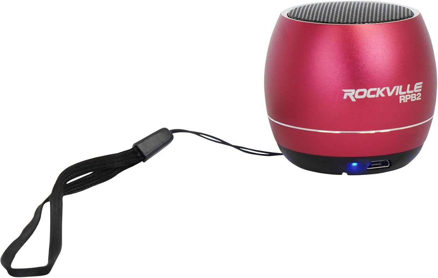 Audiosavings Bundle: Focusrite Vocaster Two USB-C Podcast Podcasting Studio Audio Recording Interface Bundle with Rockville RPB2-RED Handheld Portable Bluetooth Speaker Great Sound (2 Items)