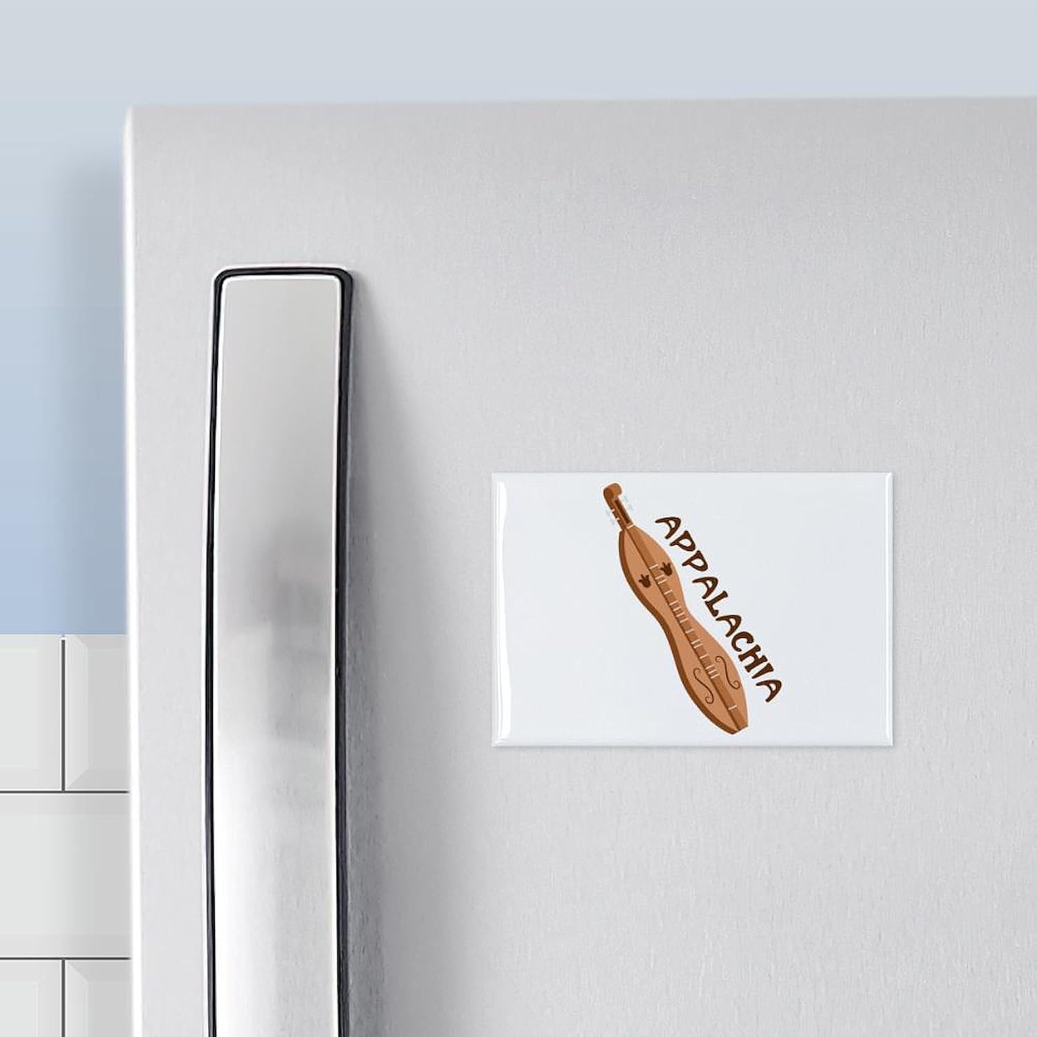 CafePress Appalachia Dulcimer Magnets Rectangle Magnet (100 pack)