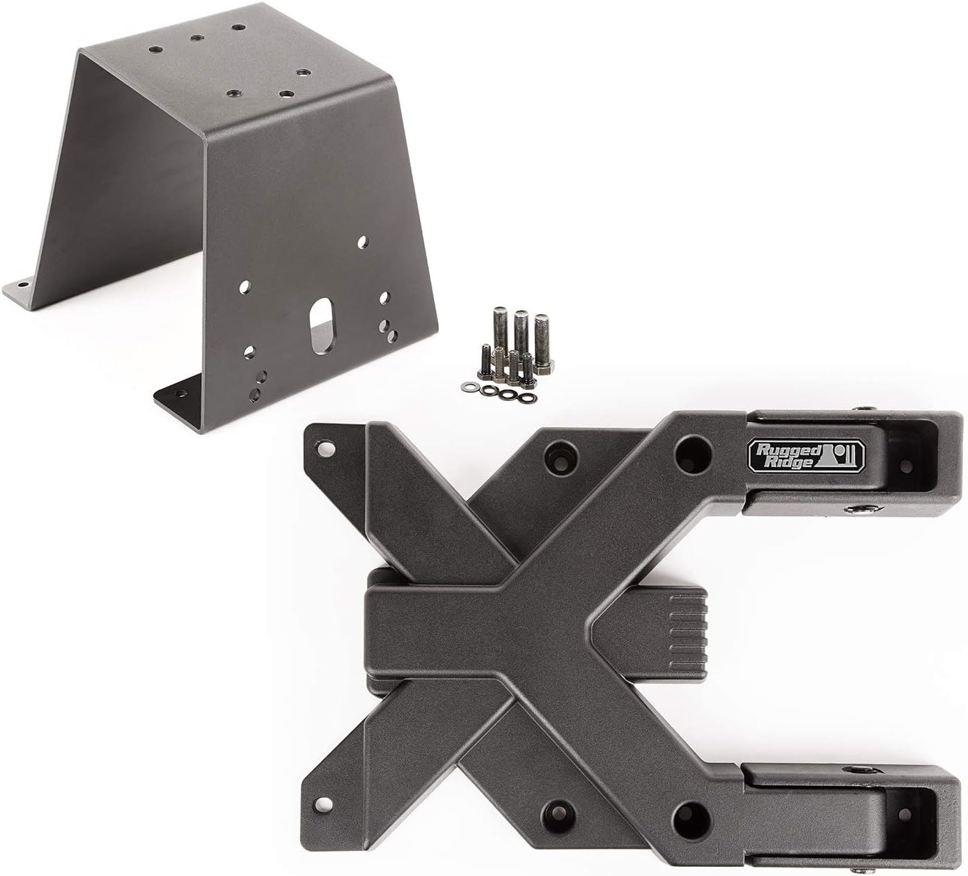 Rugged Ridge Spartacus Tire Carrier | Black, Heavy Duty | 11546.60 | Fits 1997-2006 Jeep Wrangler TJ