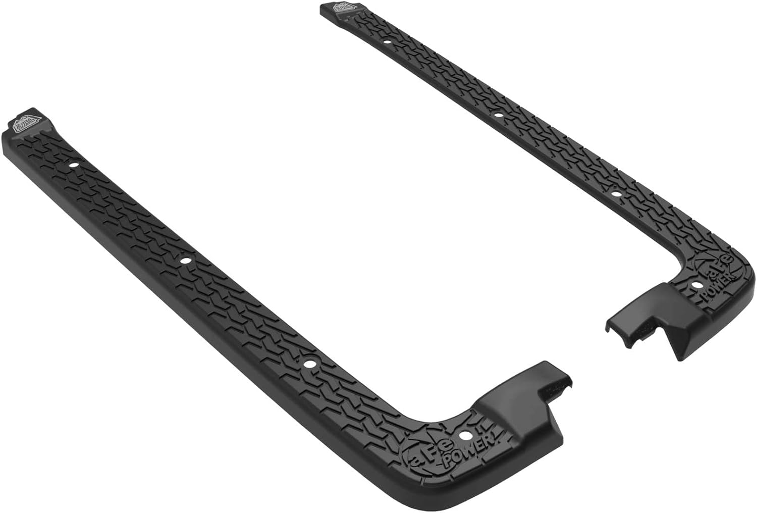 aFe Power Terra Guard Tub Rail Covers Fit Jeep Wrangler (JL) 18-22 79-25001