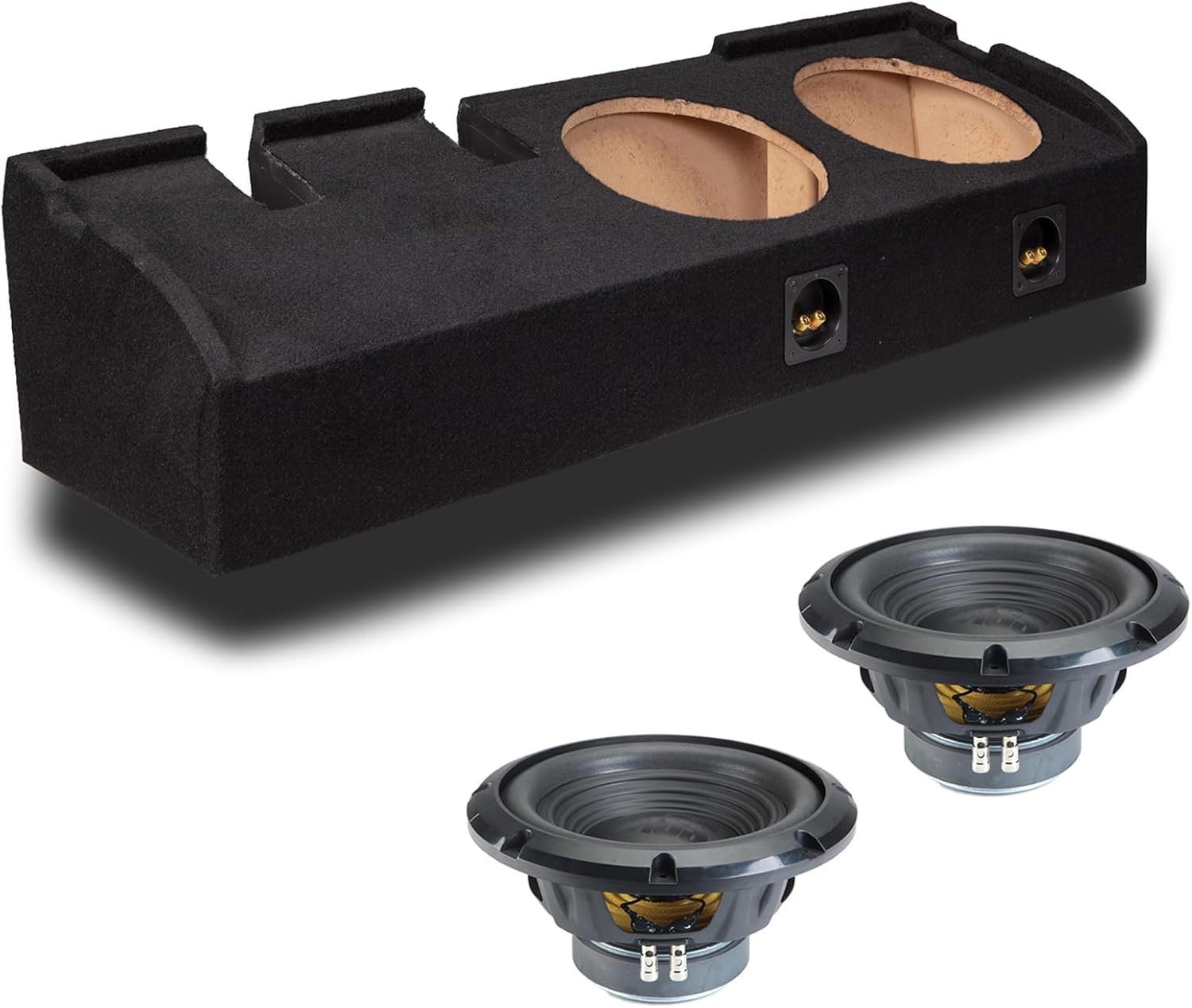 Alpine Compatible with 2001-2003 Ford F-150 Super Crew Sealed Dual 10