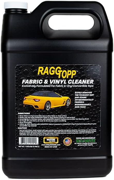Raggtopp Fabric & Vinyl Convertible Top Cleaner - 1 Gallon (128oz)