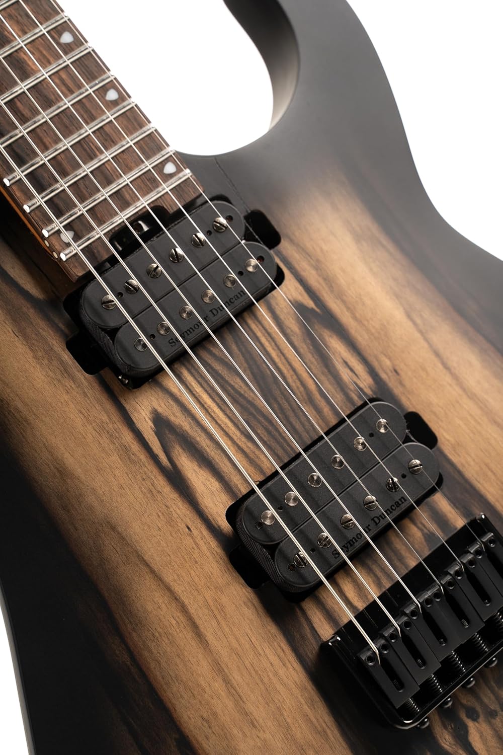 Cort KX500 6-String Pale Moon Electric Guitar, Natural Black Burst